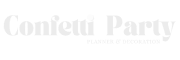 Confetti Party Logo White 2